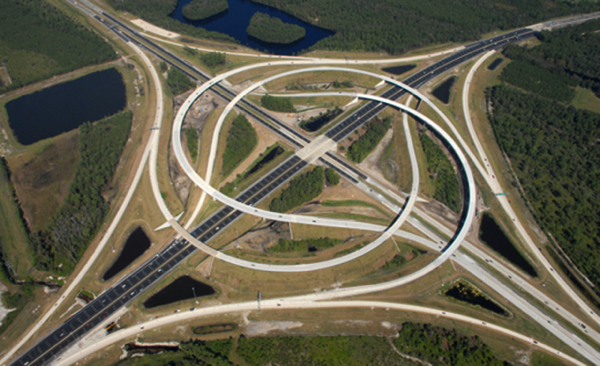 O mais belo trevo de rodovias já feito