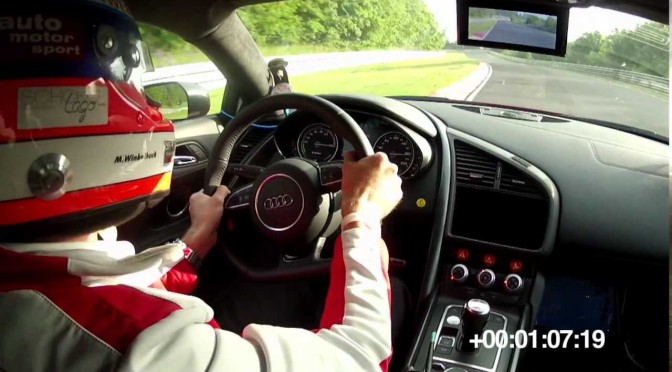 Audi R8 e-tron bate recorde em Nürburgring