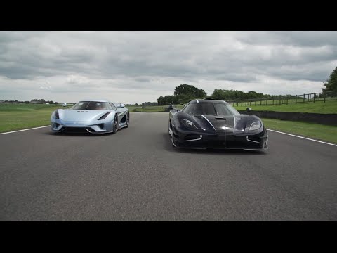 Koenigsegg One:1 e Regera lado a lado